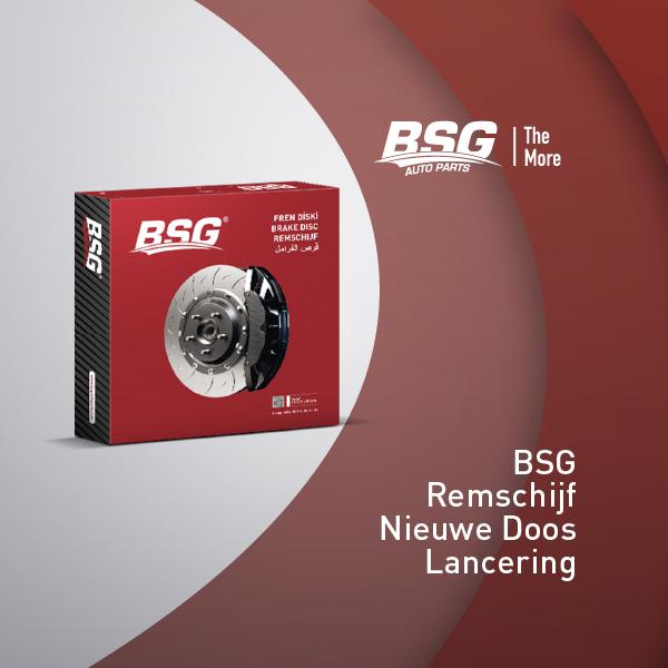 Lancering nieuwe verpakking van de BSG-remschijf
