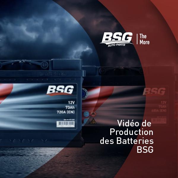 Vidéo de production des batteries BSG